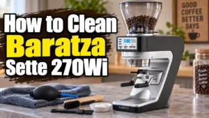 How to Clean a Baratza Sette 270Wi (Burrs, Chute, and Scale Area)