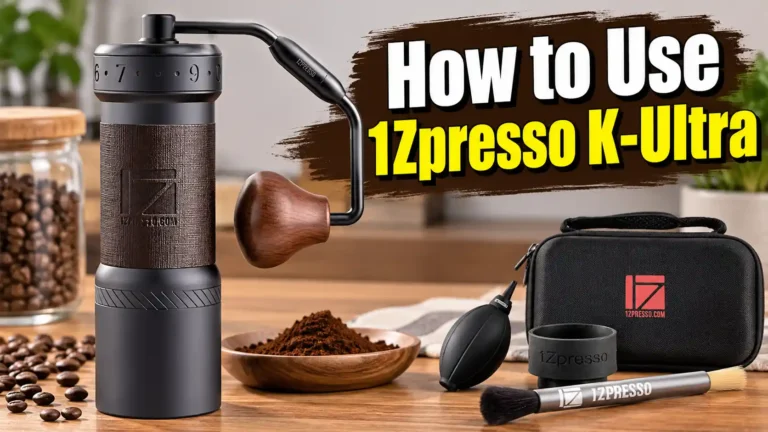 How to Use 1Zpresso K-Ultra: A Step-by-Step Grinding Guide