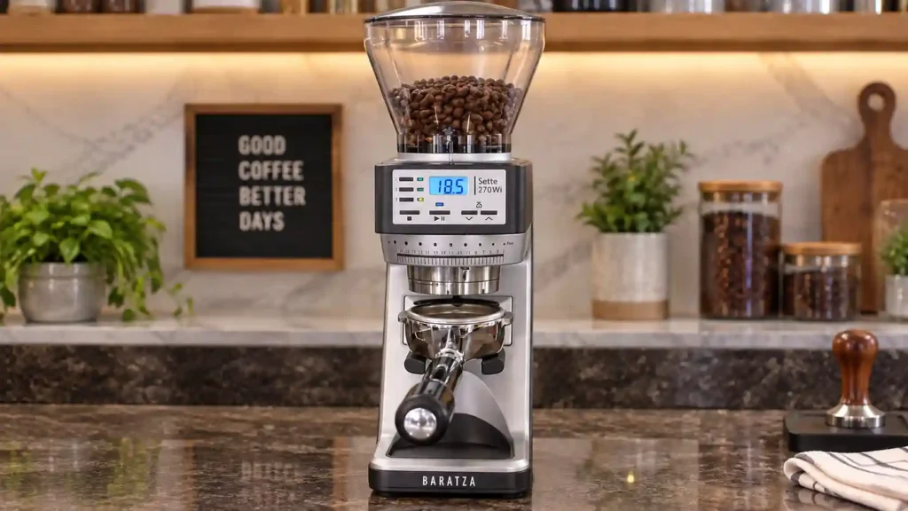 Sette 270Wi control panel with a programmed dose preset