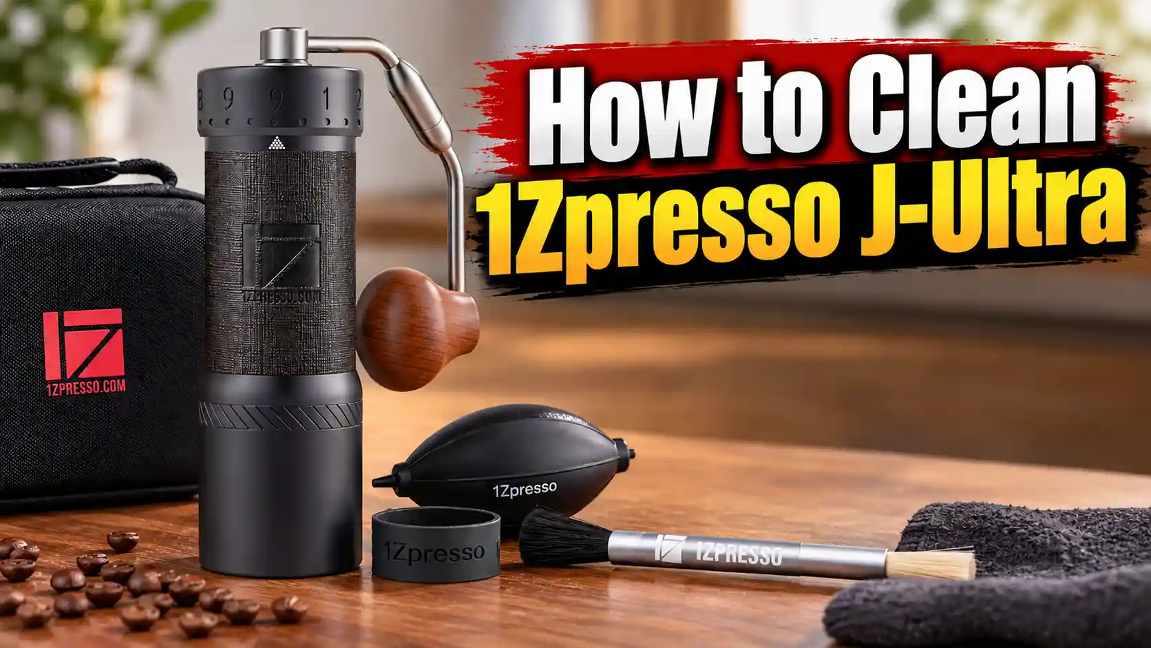 How to Clean the 1Zpresso J-Ultra (Step-by-Step Guide)