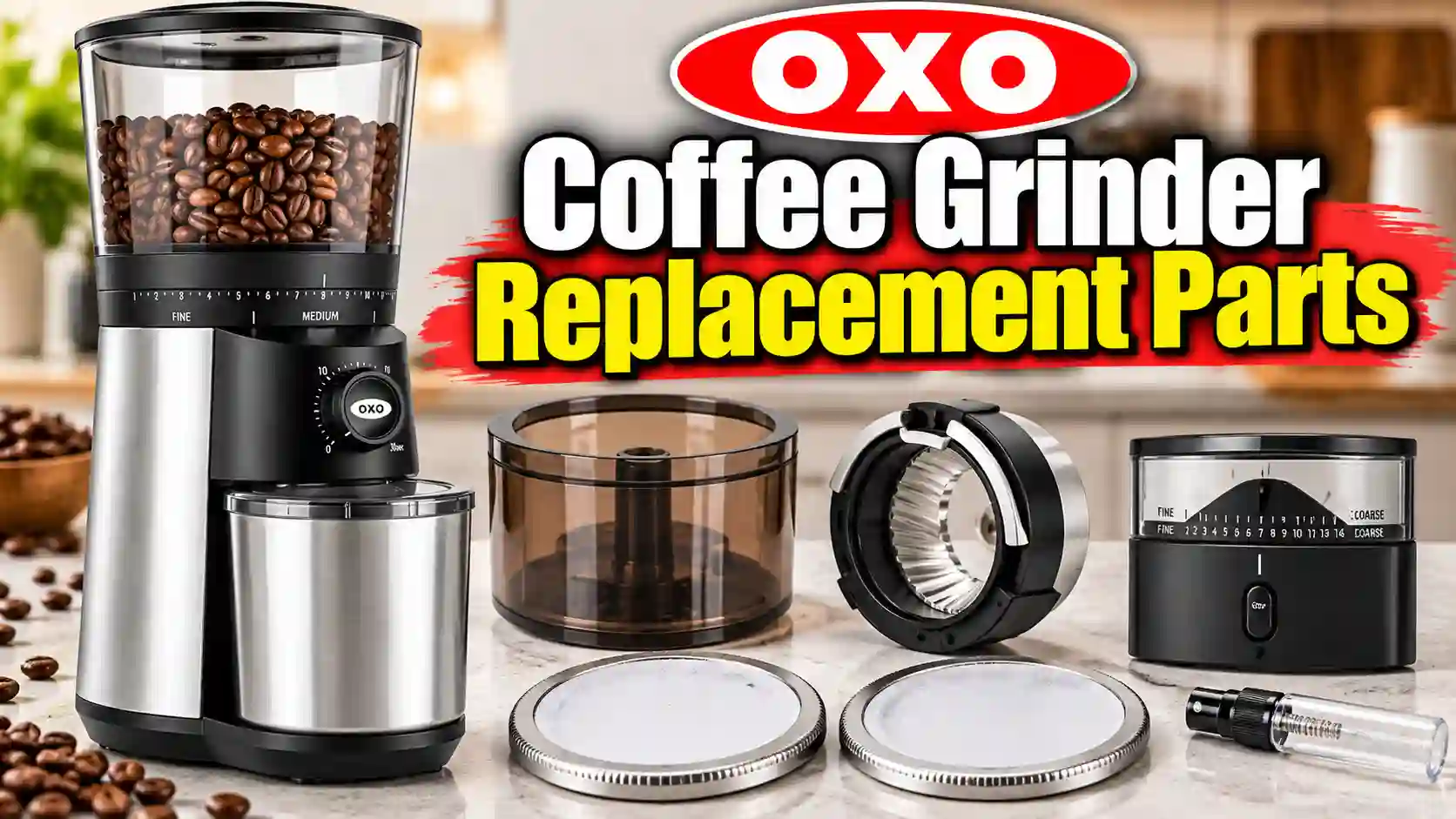OXO Coffee Grinder Replacement Parts: What Fits, What It Costs, and How to Swap Them